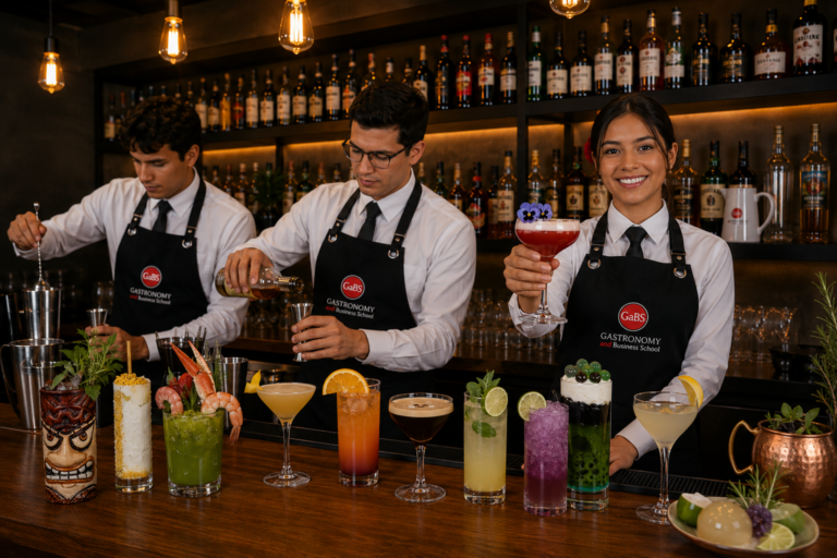 Coctelería Profesional Aplicada – Mixología Esencial